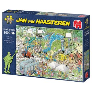 Puzzel Jan van Haasteren De Filmset 2000 stukjes Tuinland