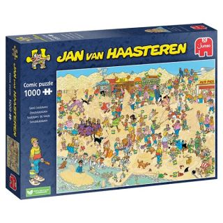 Puzzel Jan van Haasteren Zandsculpturen 1000 stukjes Tuinland