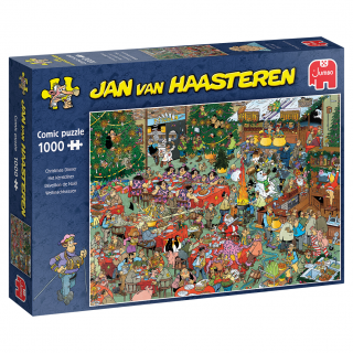 Puzzel legpuzzel Jan van Haasteren Het Kerstdiner Christmas Dinner 1000 stukjes