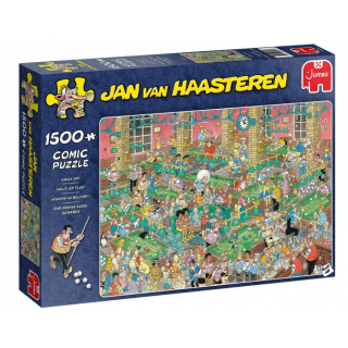 Puzzel Jan van Haasteren Krijt op Tijd 1500 stukjes Tuinland