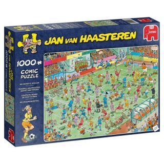 Puzzel Jan van Haasteren WK Vrouwenvoetbal 1000 stukjes Tuinland
