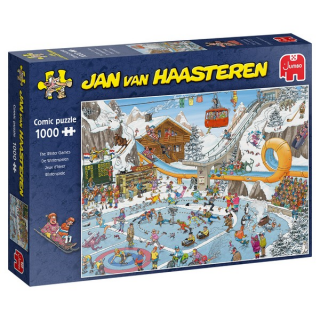 Puzzel Jan van Haasteren De Winterspelen 1000 stukjes Doos Tuinland