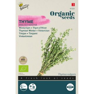 Thymus vulgaris Winter Tijm - Organic Seeds (Bio) Zaden