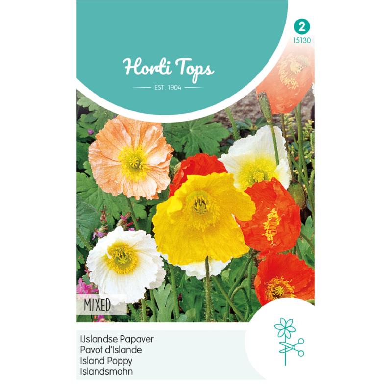 Zaden Papaver nudicaule Papaver - IJslandse Papaver Horti Tops