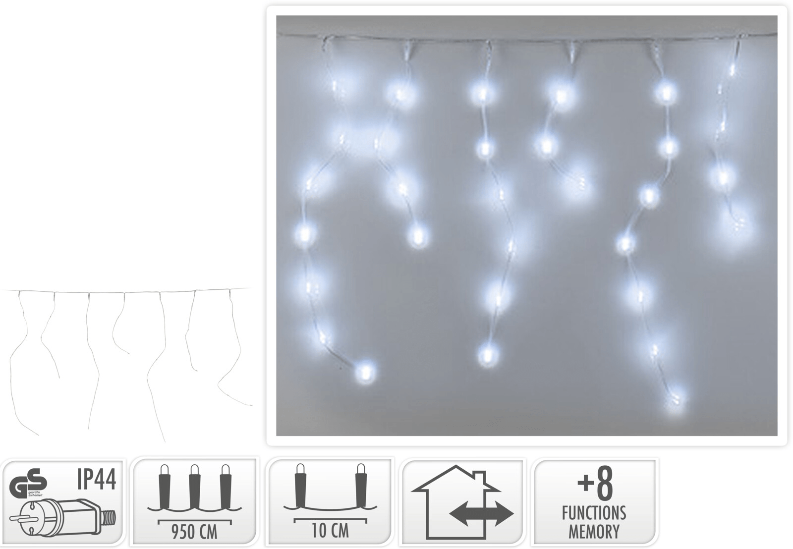 IJspegelverlichting - Wit