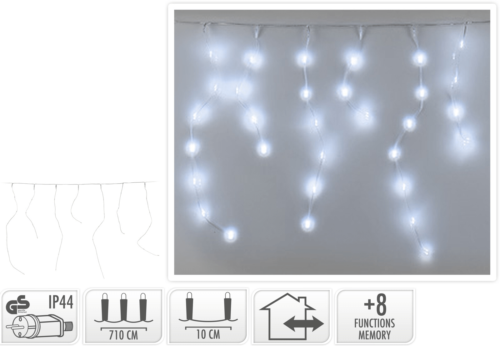 IJspegelverlichting - Wit