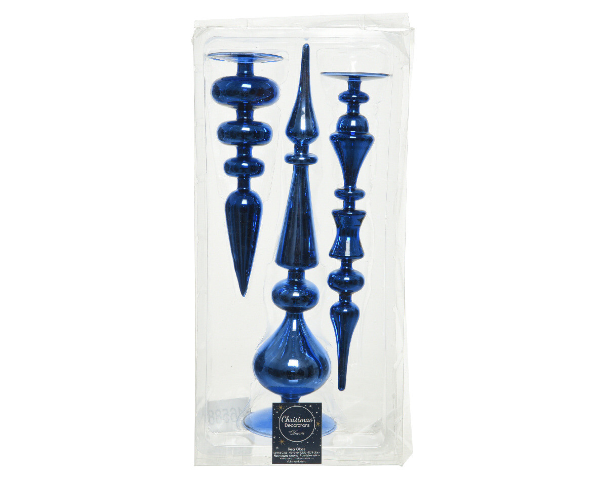 Kerstboom Piek Set Blauw