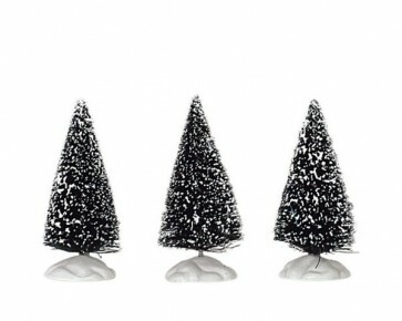 Lemax Bristle Tree - set van 3 - Tuinland