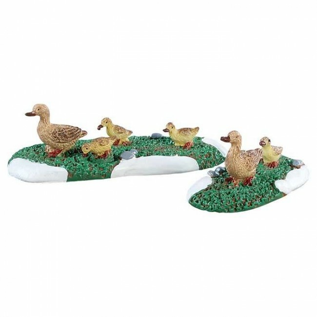 Lemax Ducks - set van 2 stuks