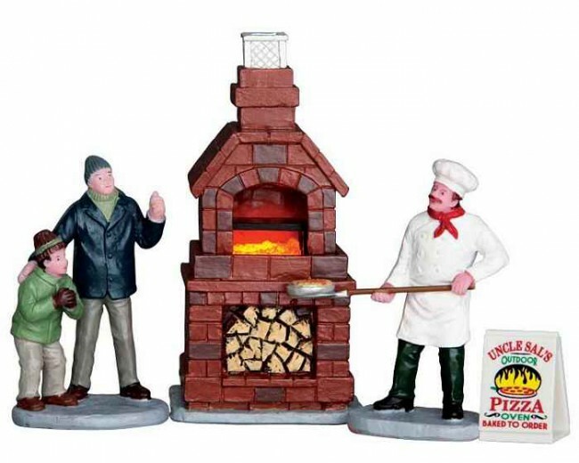 Lemax Outdoor Pizza Oven - set van 4 stuks