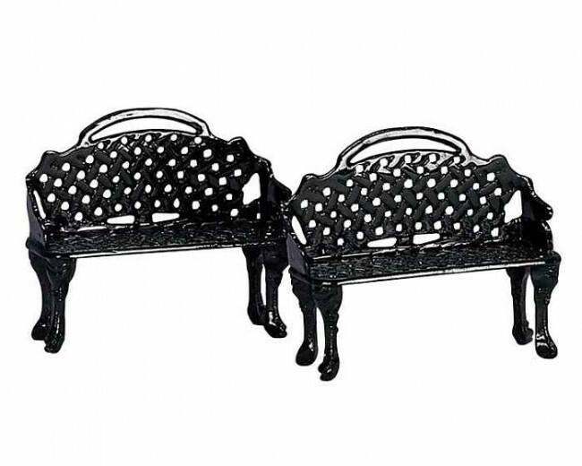 Lemax Patio Bench - Set van 2 stuks