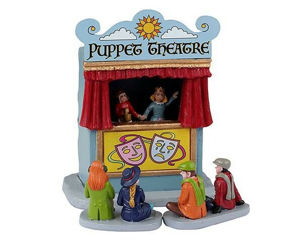 Lemax Puppet Theatre - set van 3 stuks - Tuinland