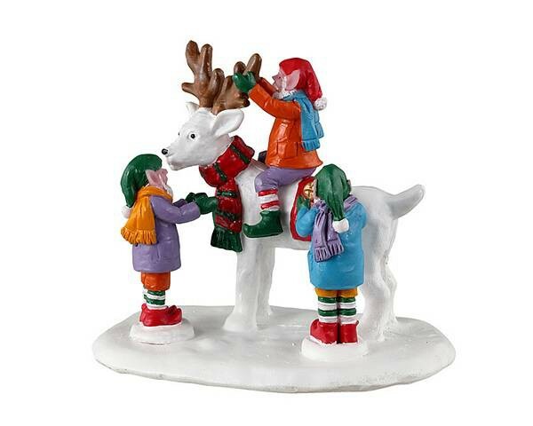 Lemax Reindeer Snowman Tuinland