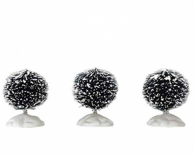 Lemax Round Bristle Tree Mini - set van 3 stuks Tuinland