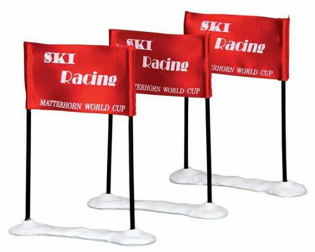 Lemax Ski Racing Flag set van 3 stuks Tuinland