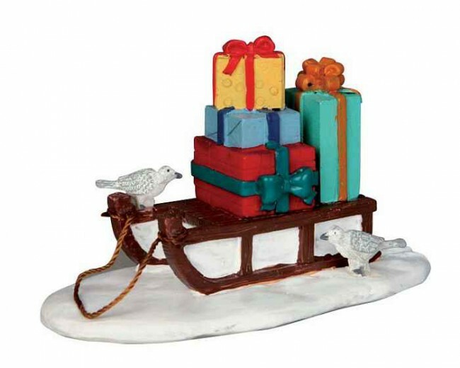 Lemax Sled With Presents