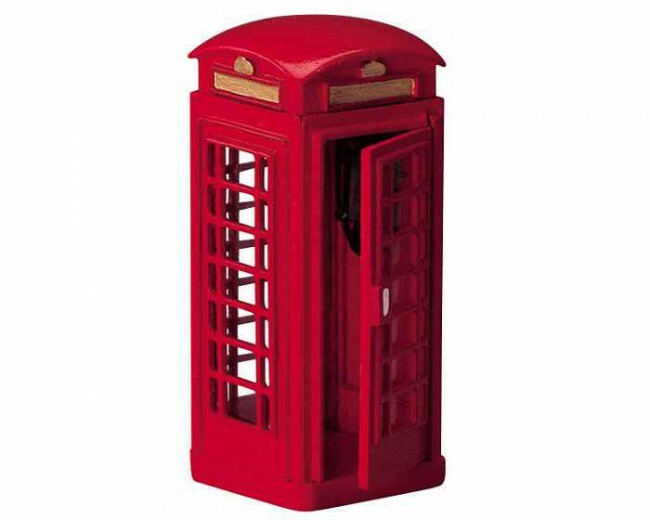 Lemax Telephone Booth