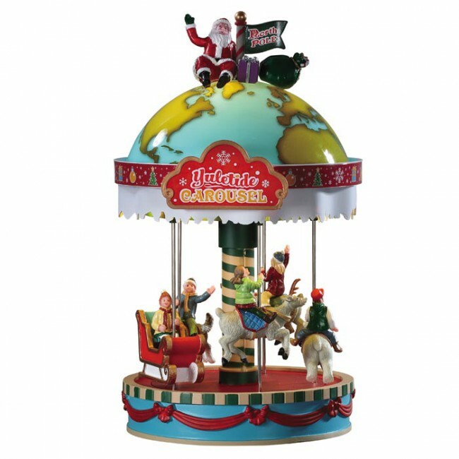 Lemax Yuletide Carousel Tuinland