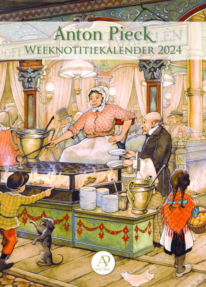 Weekkalender 2024 - Anton Pieck Poffertjeskraam Tuinland