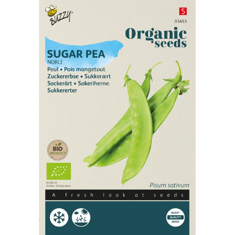 Pisum sativum Peul Sugar Pea Norli Zaden