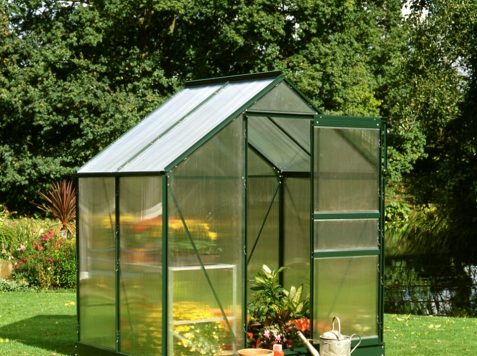 Halls Greenhouses Tuinkas Popular 46 - Groen Gecoat