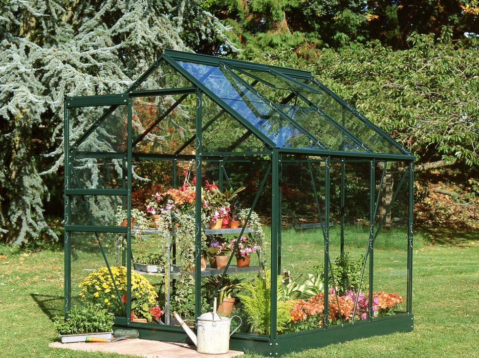 Halls Greenhouses Tuinkas Popular 66 - Groen Gecoat