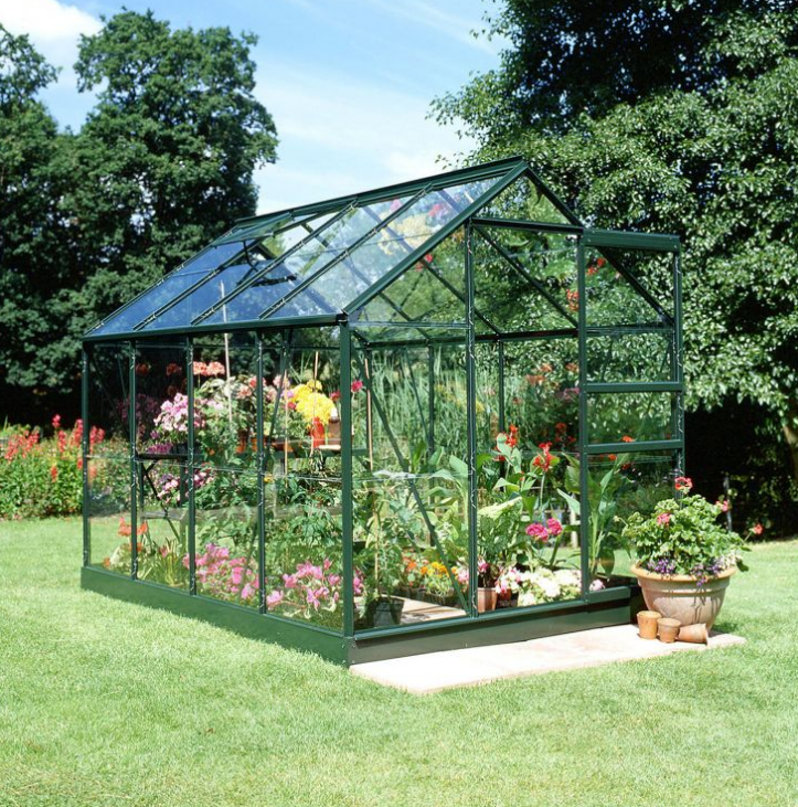 Halls Greenhouses Tuinkas Popular 86 - Groen Gecoat