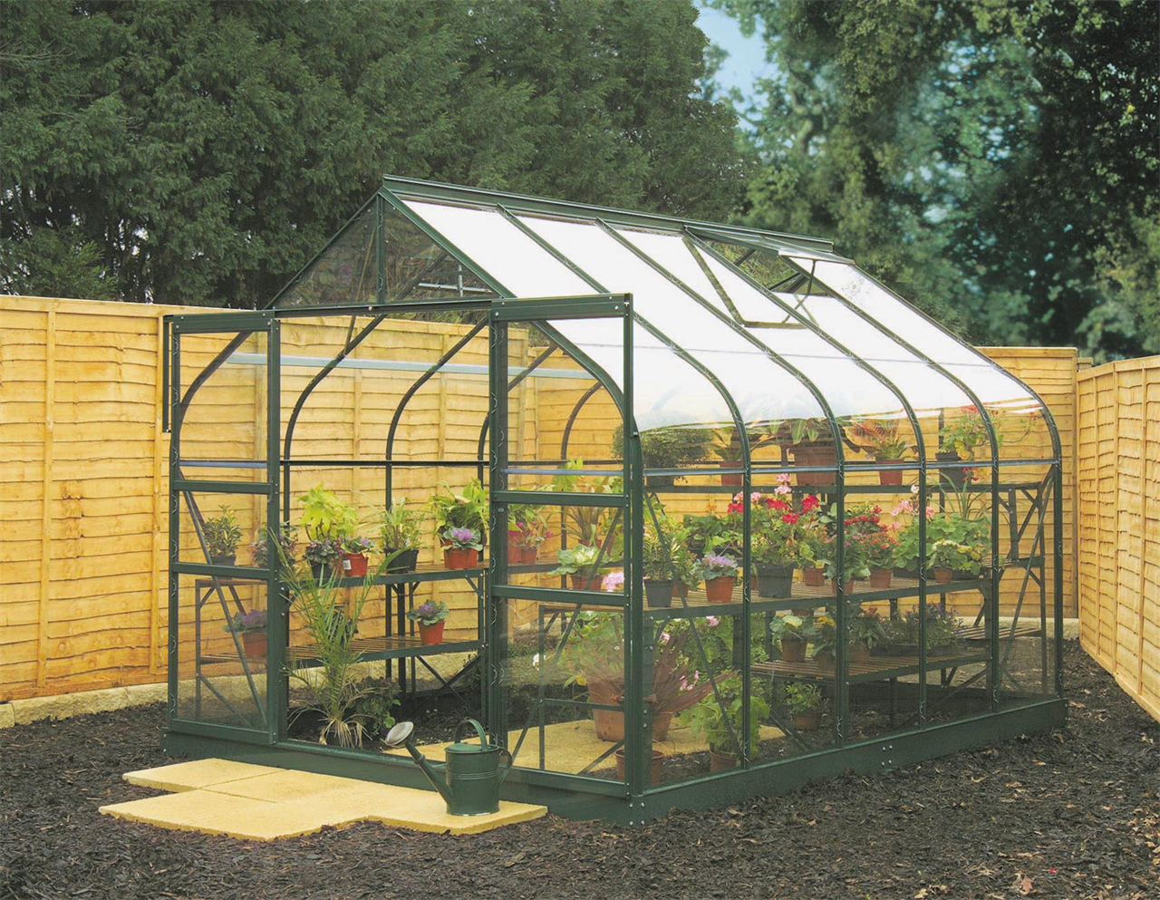 Halls Greenhouses Supreme 108 - Groen Gecoat