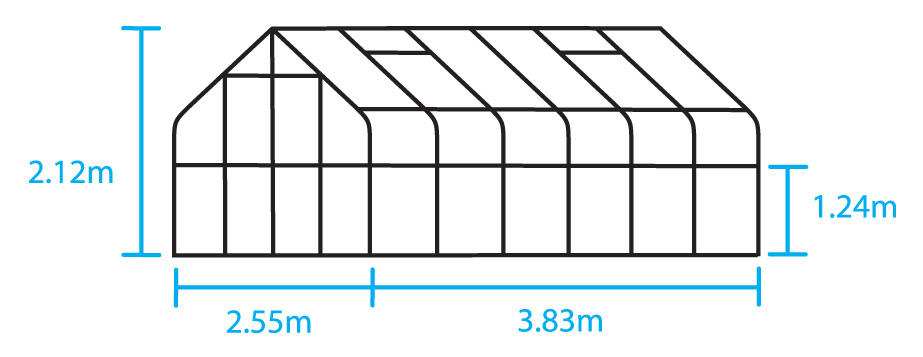 Halls Greenhouses Supreme 128 - Groen Gecoat