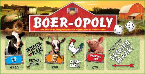Bordspel Boer-Opoly