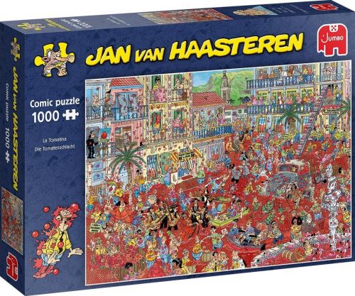 Puzzel Jan van Haasteren La Tomatina 1000 stukjes Tuinland