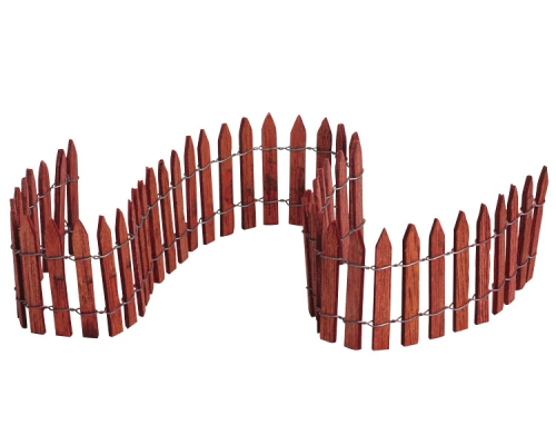 Lemax Wired Wooden Fence Tuinland