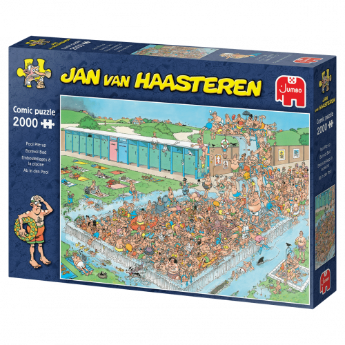 Jan van Haasteren Puzzel - Bomvol Bad