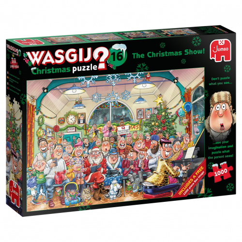 Wasgij 16 Puzzel - Kerstshow