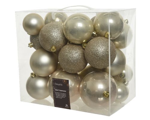 Kunststof Kerstballen Verpakking Parel