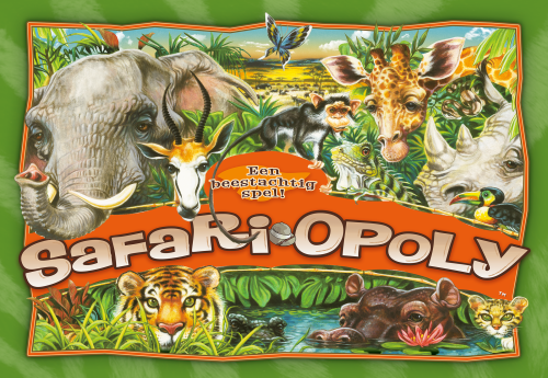 Bordspel Safari-Opoly Tuinland