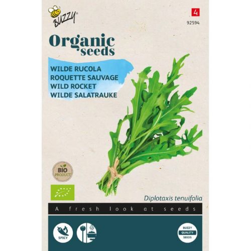 Diplotaxis tenuifolia Rucola Wilde - Organic Seeds (Bio) Zaden