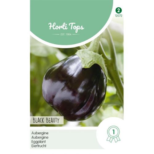 Solanum melongena Aubergine - Black Beauty Zaden