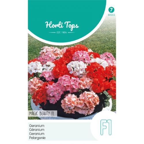 Zaden Pelargonium Geranium - Magic Beauty - F1 Horti Tops