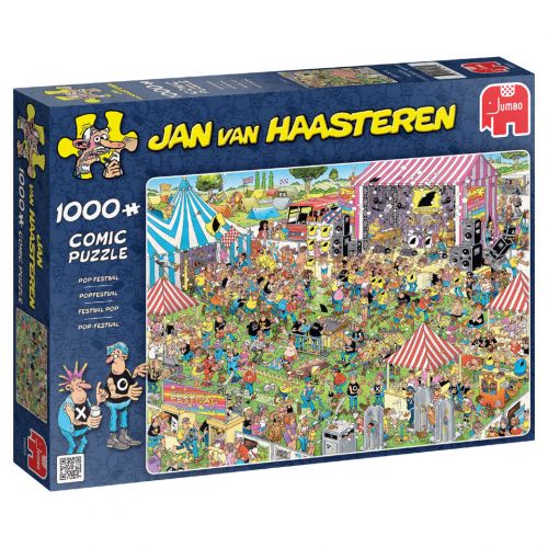Puzzel Jan van Haasteren Popfestival 1000 stukjes Tuinland