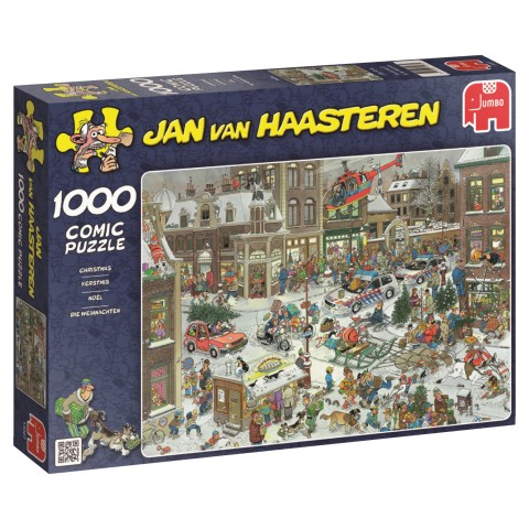 Puzzel Jan van Haasteren Kerstmis 1000 stukjes Tuinland