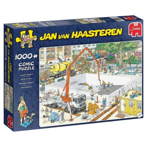 Puzzel Jan van Haasteren Bijna Klaar? 1000 stukjes Doos Tuinland