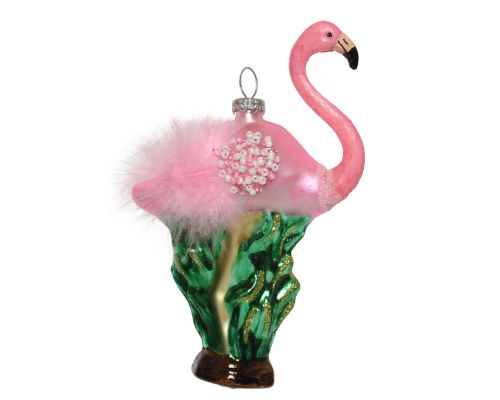Kerstornament Flamingo