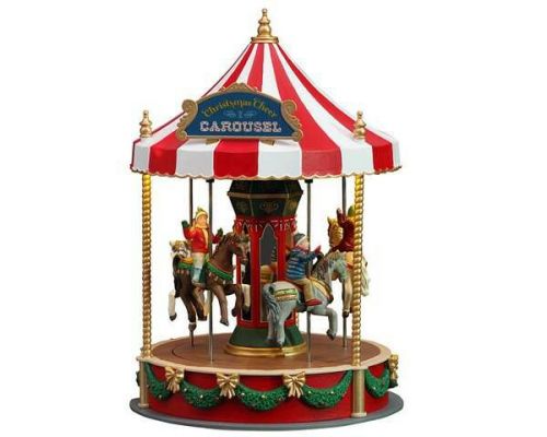 Lemax Christmas Cheer Carousel Tuinland