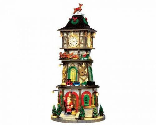 Lemax Christmas Clock Tower Tuinland
