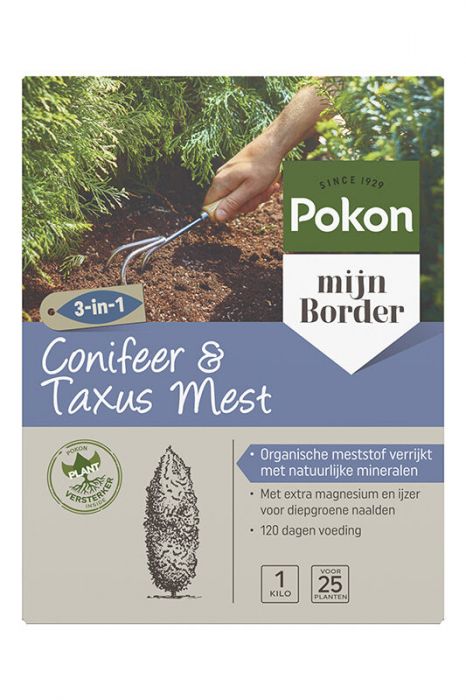 Pokon-Conifeer-&-Taxus-Mest-1-kg-8711969015609_Tuinland