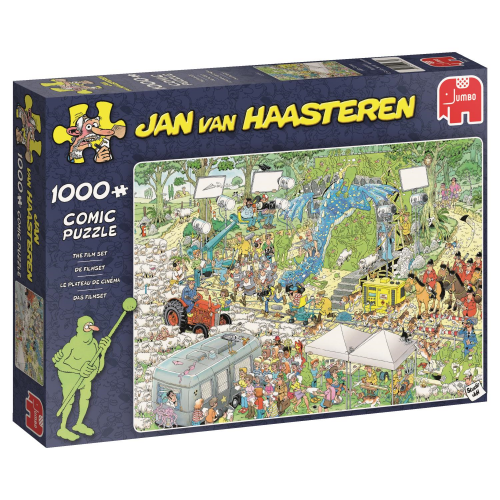 Puzzel Jan van Haasteren de Filmset 1000 stukjes Tuinland