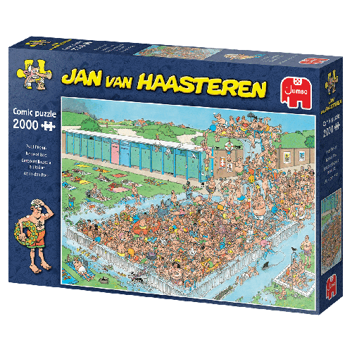 Puzzel Jan van Haasteren Bomvol Bad 2000 stukjes Tuinland