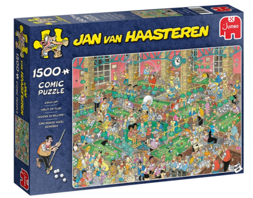 Puzzel Jan van Haasteren Krijt op Tijd 1500 stukjes Tuinland