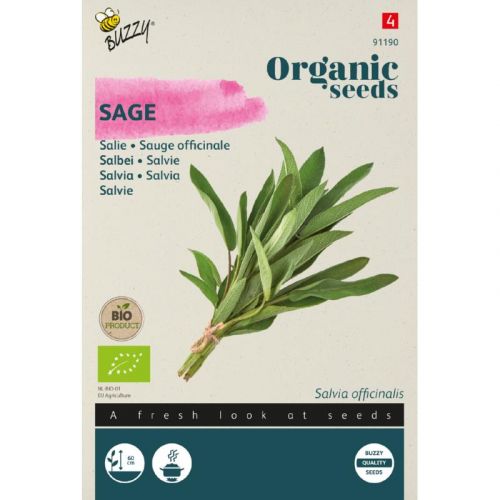 Salvia officinalis Salie - Organic Seeds (Bio) Zaden